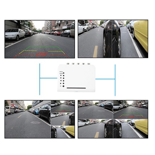 Cctv video quad - cctv, splitter