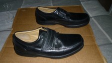 Henley Black Comfort Shoes