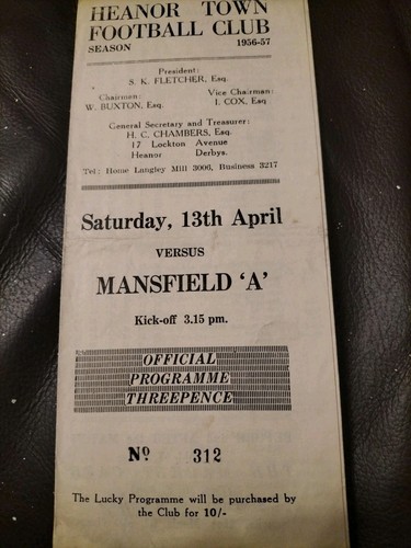 Vintage heanor town - heanor,