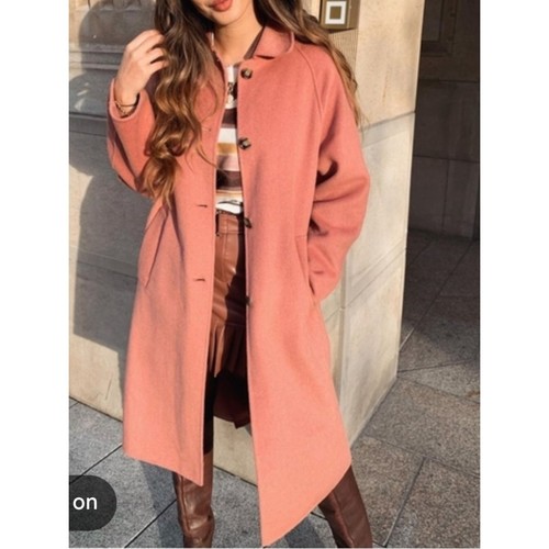 Zara pink wool blend - zara,