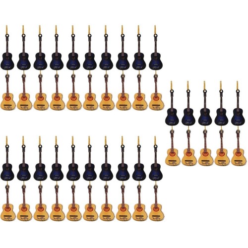 Reusable acrylic mini guitar - reusable,