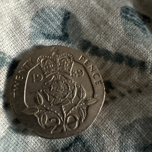 1989 20p twenty pence coin - 1989,