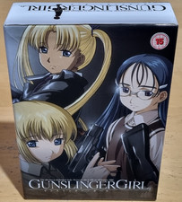 GunSlinger Girl The Complete Series Collection DVD Box Set PAL UK Anime