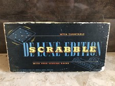 Vintage Scrabble De Luxe