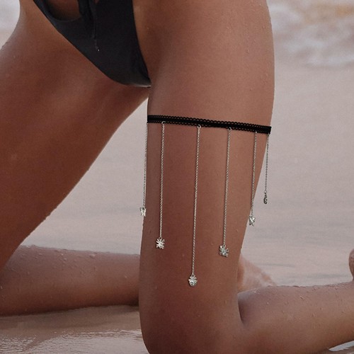 Thigh chain for women - thigh,
