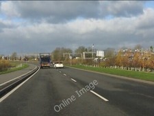 Photo 6x4 Near Miss on the Rugeley bypass Tailgating the tipper truck, th c2011
