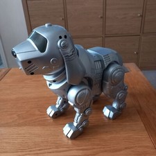 Vintage Manley Quest Tekno Interactive Robotic Puppy With Instructions  NO Bone