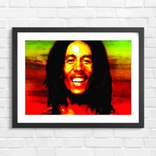 Vibrant Reggae Rasta Portrait