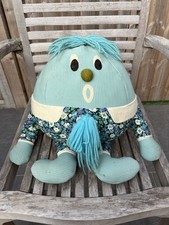 Vintage 1970s Humpty Dumpty Soft Plushie Doll