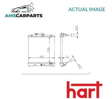 ENGINE COOLING RADIATOR 602