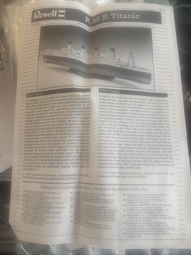 Revell 05210 rms titanic - rms,