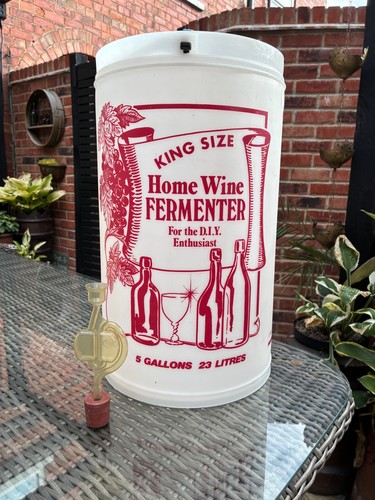Home brew fermentation bucket - brew,
