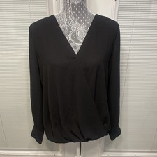 NWT Next Black Long Sleeve Top