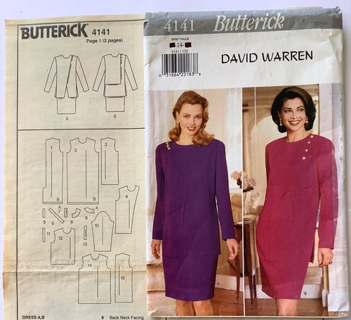 Butterick 4141 sewing - sewing, pattern