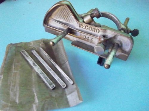Record 043 plough plane - no.043,