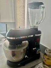 Sensio Home 2-in-1 Food Processor Blender Stand Mixer 1300W with EU UK Plug