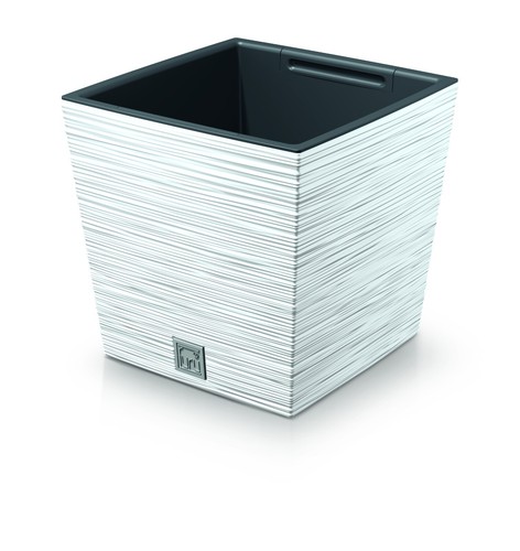 Square modern look low planter - square,