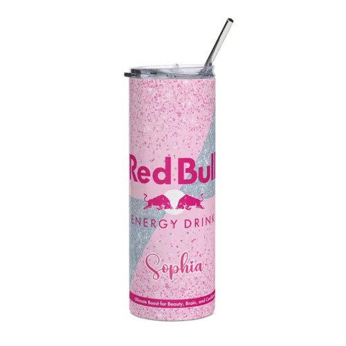 Personalised drink pink bull - drink,
