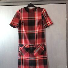 Next Tailoring Ladies Checked Pattern/Tartan Dress size 6