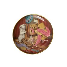 Limited Edition Decorative Plate Dressing For Dinner By Sue Willis