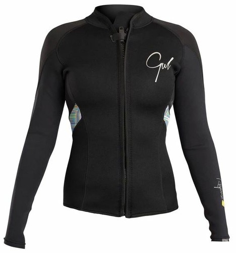 Ladies wetsuit jacket gul - ladies,