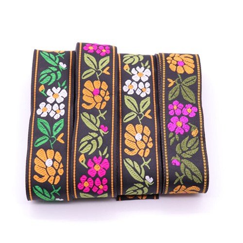 Diy embroidery jacquard ribbon - embroidery,