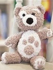 Little Charley Bear Teddy Bear toy knitting pattern Fully Laminated 25cm High