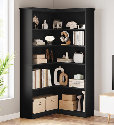 Corner bookshelf 8in - corner, 72.8in