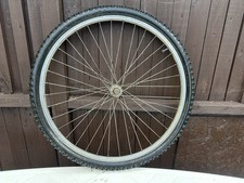 26 Inch Alloy Mountain Bike Front Wheel Tyre & Tube