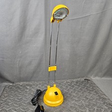 Ikea Espressivo Telescopic Desk Lamp Yellow Halogen Bulb A9406 Retro No Bulb