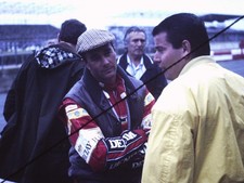 1988 British Grand Prix,Tyre Testing, Silverstone-Nigel Mansell, Williams, Slide