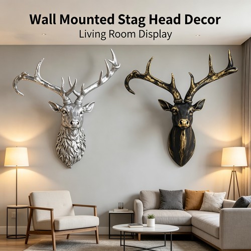 Mounted stag deer - mounted,