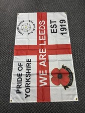 Leeds United Utd LUFC Flag 3ft