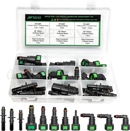 Fuel line repair kit 30pcs - line,
