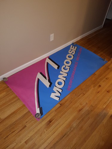 Mongoose bmx banner original - bmx,