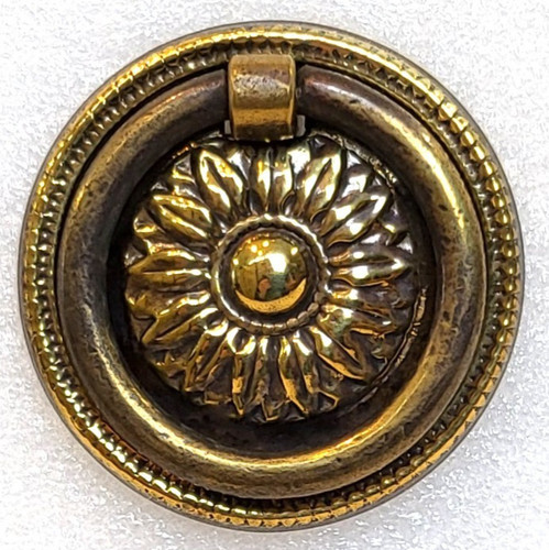 Brass ring handle - , pull