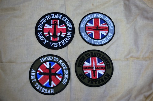 British armed forces - armed, veterans
