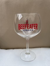 RARE ITEM- Beefeater London Gin Large Balloon Style stemmed Glass