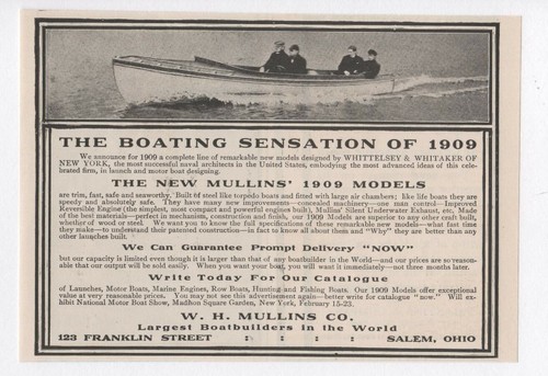Antique 1900 boating - 1900's,