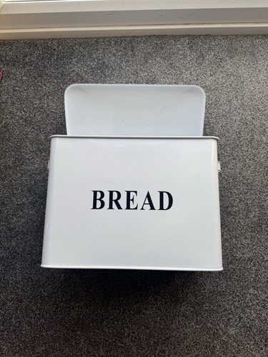 Large bread bin metal - bread,