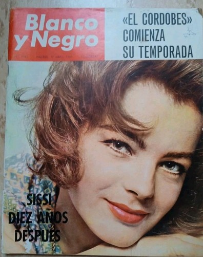 Romy schneider 1965 magazine - romy,