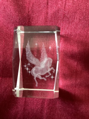 Laser etched crystal glass - etched,