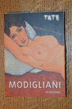 Modigliani, 24 Postcards, Tate Gallery Exhibition 2017-18. Complete, Unused.
