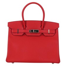 Hermes Birkin Handbag Red