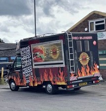 Burger Van Food Truck Window Serving Hatch