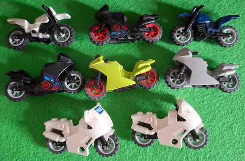 Lego minifig motorbikes - motorbikes, &