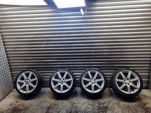 Mercedes class alloy - mercedes, wheel