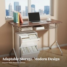 Multi-Compartment Book Rack