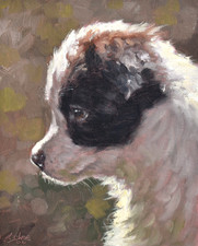 Cute John Silver Original Oil