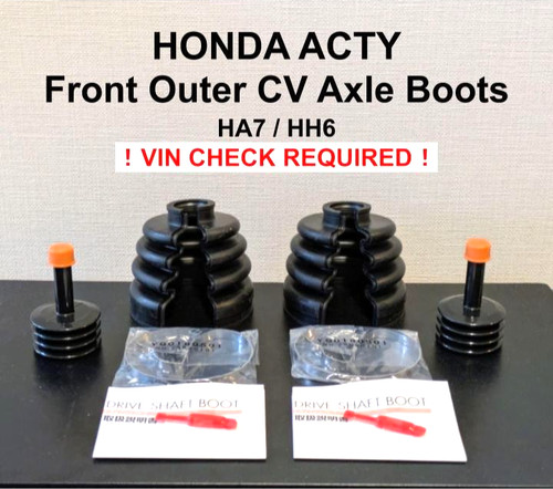 Front outer axle boot - cv,